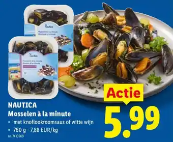 Nautica mosselen à la minute