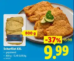 Lidl Scharfilet XXL aanbieding