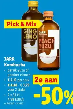 Lidl Jarr Kombucha aanbieding
