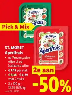 Lidl St. Moret Apérifrais aanbieding