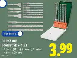 Lidl Parkside boorset sds-plus aanbieding