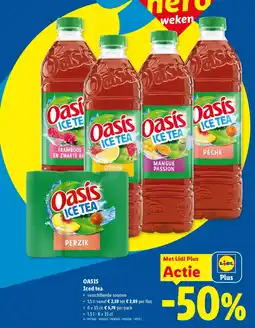Lidl Oasis Iced tea aanbieding