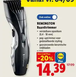 Lidl Baardtrimmer aanbieding