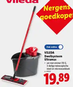 Lidl Vileda Dweilsysteem Ultramax aanbieding