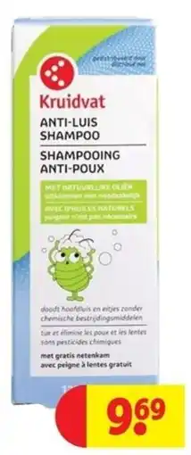 Kruidvat Kruidvat anti-luis shampoo aanbieding