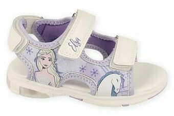Berca Shoes Disney Frozen Sandaal Meisjes Maat 34/32 Met Lichtjes - Wit aanbieding
