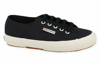 Berca Shoes Superga Sneaker Laag Dames 2750 Cotu Classic - Blauw aanbieding