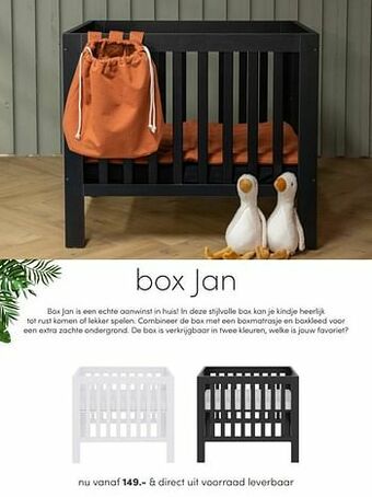 Baby & Tiener Box jan aanbieding