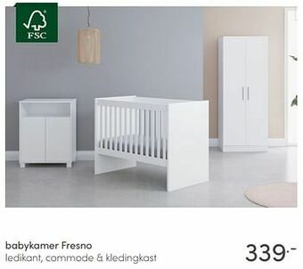 Baby & Tiener Babykamer fresno aanbieding