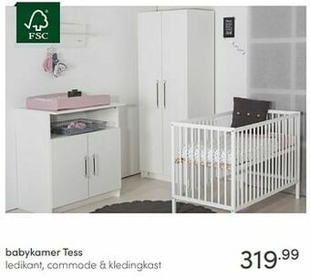 Baby & Tiener Babykamer tess aanbieding