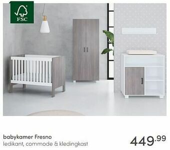 Baby & Tiener Babykamer fresno aanbieding