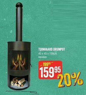 Tuinhaard drumpot