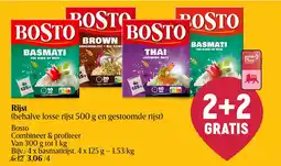 Delhaize Rijst Bosto aanbieding