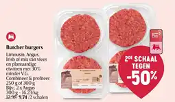 Delhaize Butcher burgers aanbieding