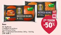 Delhaize Buns Mr. BigMouth aanbieding