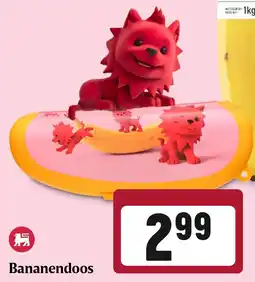 Delhaize Bananendoos aanbieding