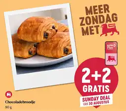 Delhaize Chocoladebroodje aanbieding