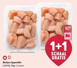 Delhaize Blokkjes kippenfilet aanbieding