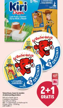 Delhaize Smeerkaas, Kaas in Sneden of Plantaardig Product aanbieding