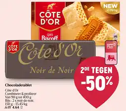 Delhaize Chocoladetablet Côte d'Or aanbieding