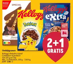 Delhaize Ontbijtgranen Kellogg's aanbieding