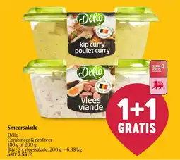Delhaize Smeersalade aanbieding