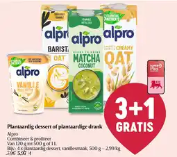 Delhaize Plantaardig dessert of plantaardige drank aanbieding