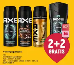 Delhaize Axe deospray aanbieding