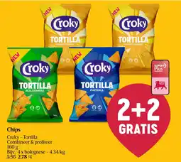 Delhaize Chips Croky - Tortilla aanbieding