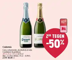 Delhaize Cava, schuimwijn, alcoholvrij of wijn aanbieding