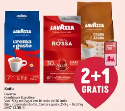 Delhaize Koffie Lavazza aanbieding