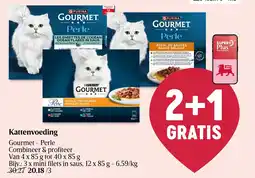 Delhaize Kattenvoeding Gourmet - Perle aanbieding