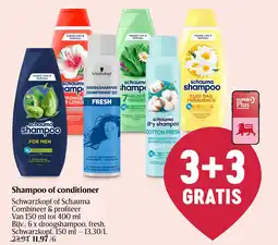 Delhaize Shampoo of conditioner aanbieding