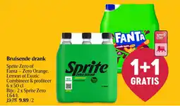 Delhaize Bruisende drank Sprite Zero aanbieding