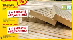 Hubo Terrasplank aanbieding