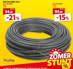 Hubo Xvb cca kabel aanbieding
