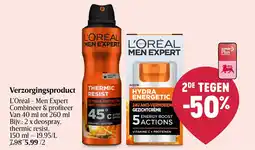 Delhaize L'Oréal men expert verzorgingsproduct aanbieding