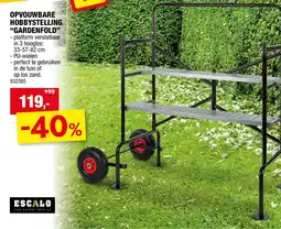 Hubo Opvouwbare hobbystelling gardenfold aanbieding