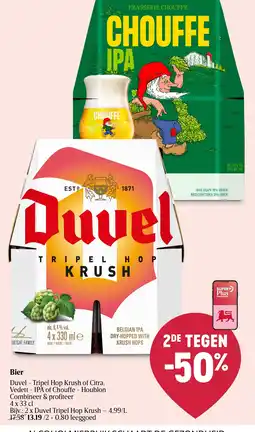 Delhaize Duvel Tripel Hop Krush aanbieding