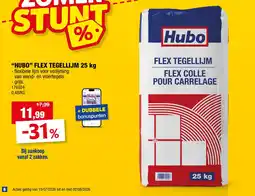 Hubo Hubo flex tegellijm aanbieding