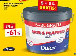 Hubo mur & plafond mat aanbieding