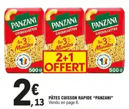 E.Leclerc PĆ¢tes cuisson rapide panzani aanbieding