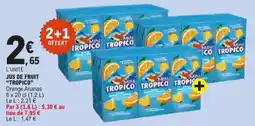 E.Leclerc Jus de fruit tropico aanbieding