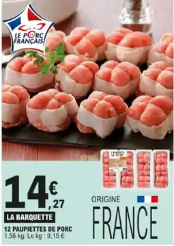 E.Leclerc la barquette aanbieding