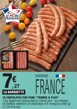 E.Leclerc la barquette aanbieding