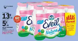 E.Leclerc Lait de croissance eveil aanbieding