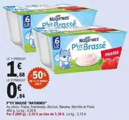 E.Leclerc P'tit brassé naturnes aanbieding