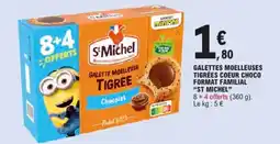 E.Leclerc galettes moelleuses tigrées coeur choco aanbieding
