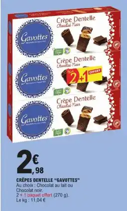 E.Leclerc Crêpes dentelle gavottes aanbieding