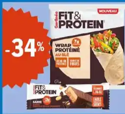 E.Leclerc Fit & Protein wrap protéiné au blé aanbieding